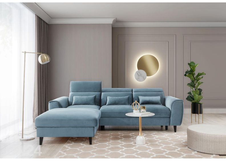 Nurgadiivanvoodi pesukastiga Foble suurendatud