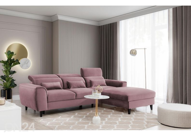 Nurgadiivanvoodi pesukastiga Foble suurendatud