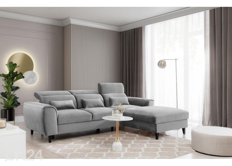 Nurgadiivanvoodi pesukastiga Foble suurendatud