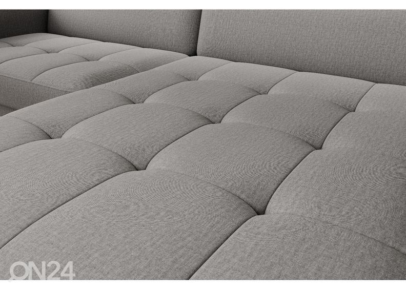 Nurgadiivanvoodi pesukastiga Gomsi suurendatud