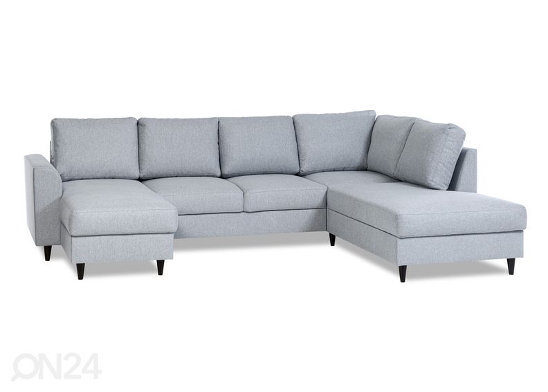 Nurgadiivanvoodi pesukastiga Renate XXL suurendatud