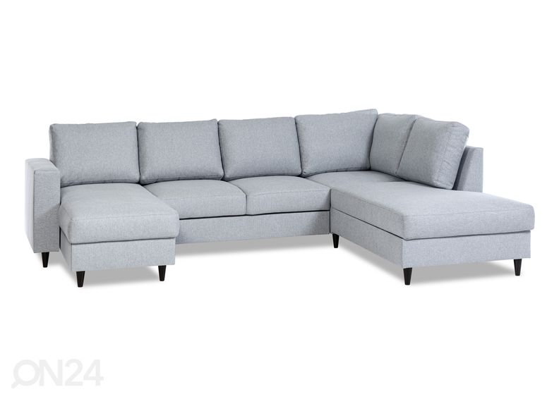 Nurgadiivanvoodi pesukastiga Renate XXL suurendatud