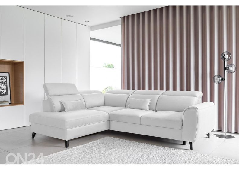 Nurgadiivanvoodi pesukastiga Roma suurendatud