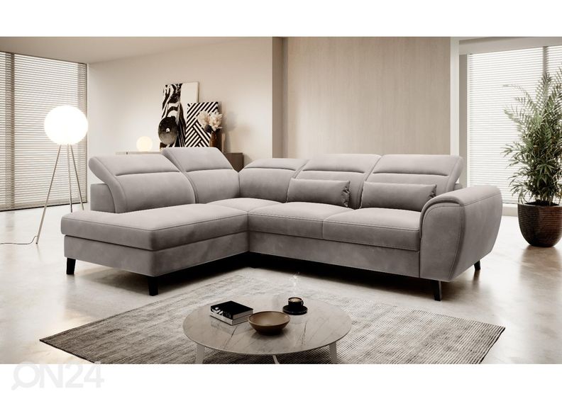 Nurgadiivanvoodi pesukastiga Roma suurendatud