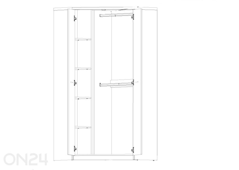 Nurgariidekapp Denzel suurendatud