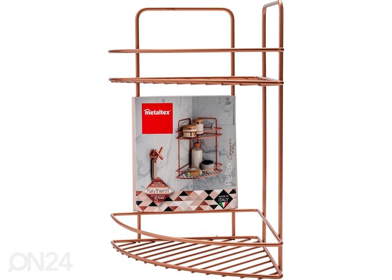 Nurgariiul Reflex 2x, 23x23x35 cm, pronks suurendatud