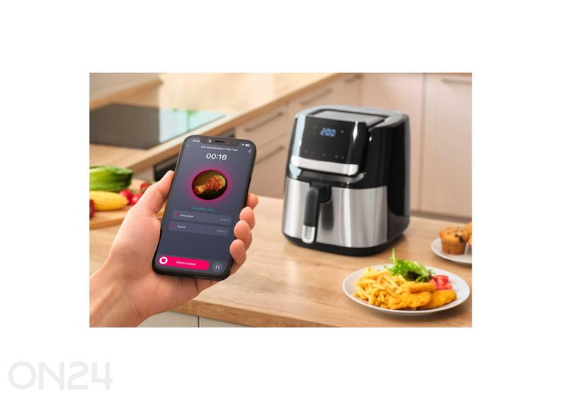 Nutikas kuumaõhufritüür Sencor SFR6600SSEUE3 suurendatud