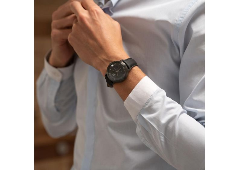 Nutikell Withings Steel HR 40mm Slate hall-must suurendatud