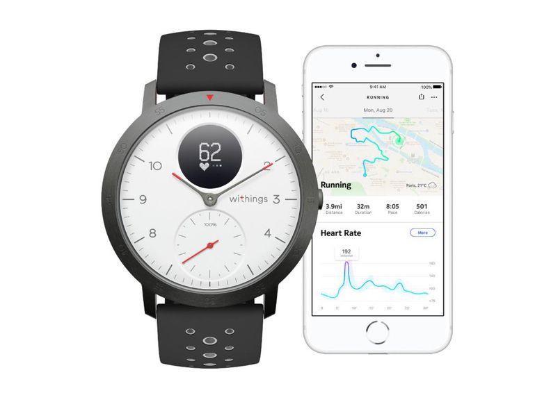 Nutikell Withings Steel HR Sport 40mm suurendatud