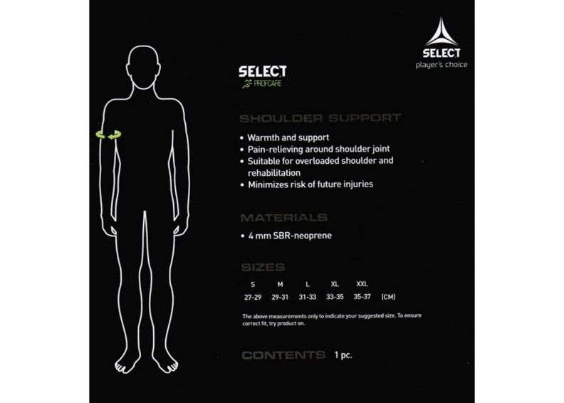 Õla tugiside SELECT suurus M suurendatud
