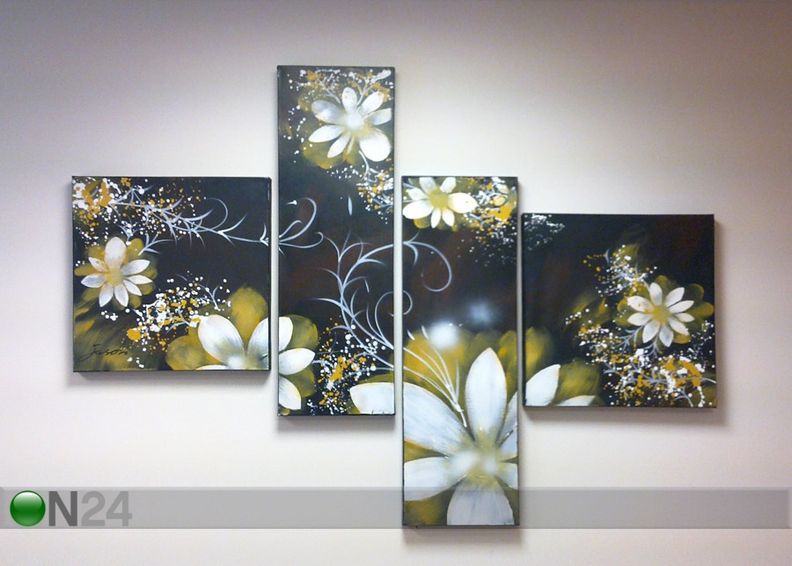 Õlimaal lõuendil Sparks 110x170 cm suurendatud