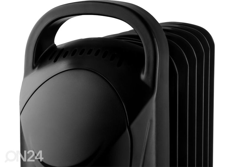 Õliradiaator Sencor SOH2107BK, must suurendatud