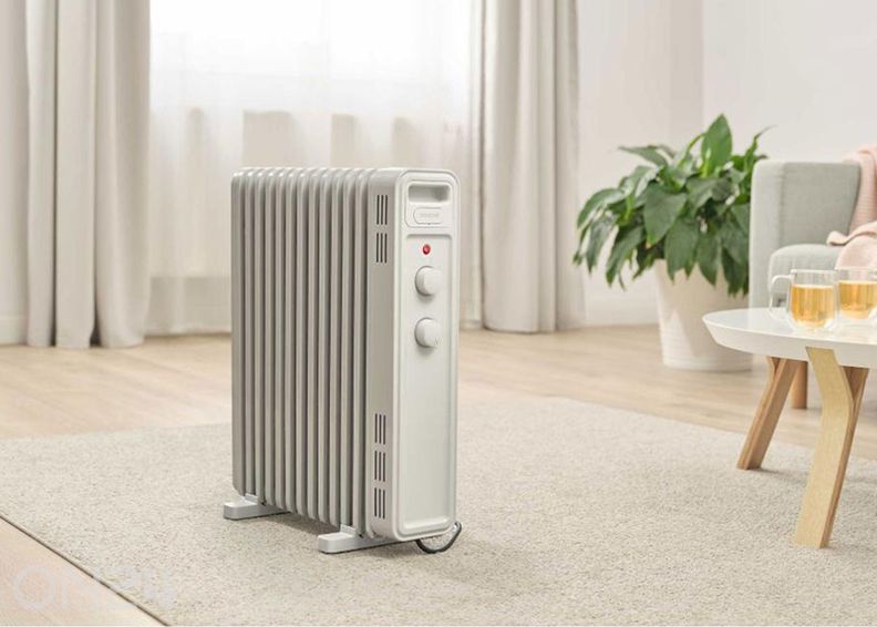 Õliradiaator Sencor SOH3413WH, valge suurendatud