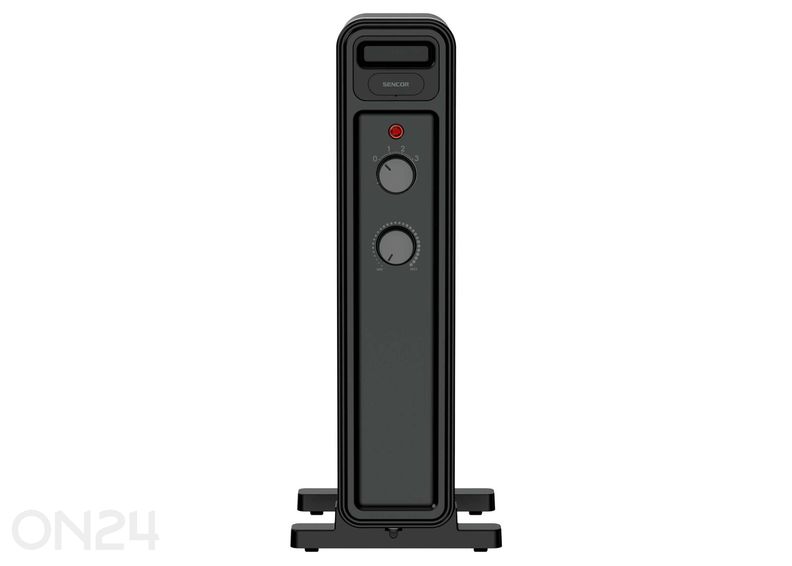 Õliradiaator Sencor SOH3507BK, must suurendatud