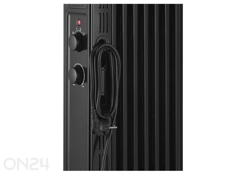 Õliradiaator Sencor SOH3507BK, must suurendatud