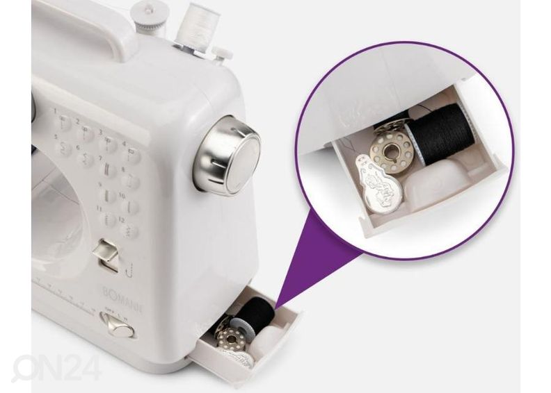 Õmblusmasin Bomann NM6063CB suurendatud