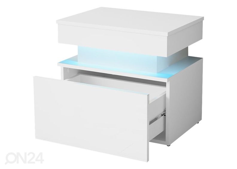 Öökapp 55 cm + LED suurendatud