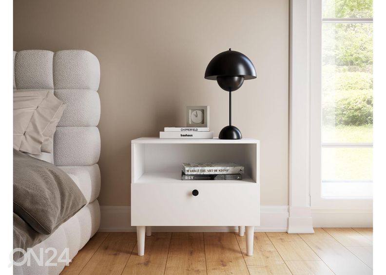 Öökapp Carrara 60 cm suurendatud