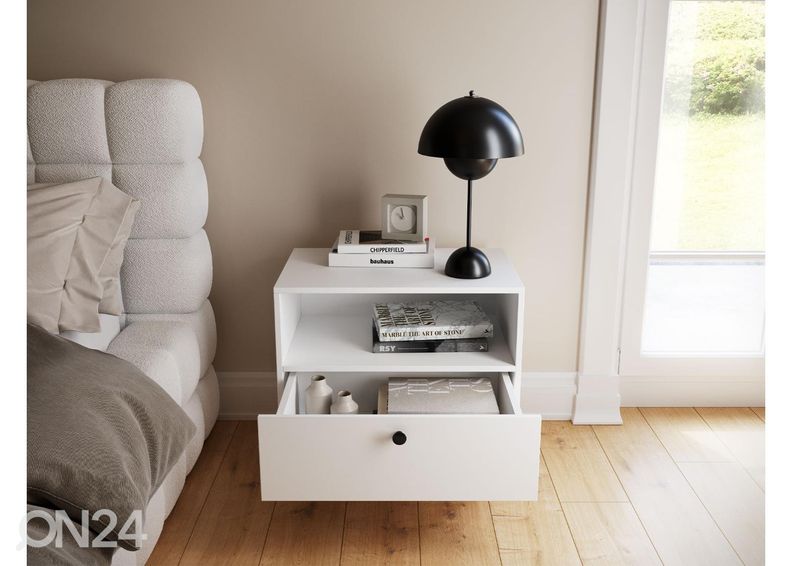 Öökapp Carrara 60 cm suurendatud