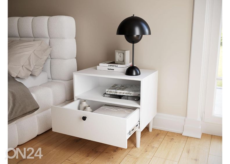 Öökapp Carrara 60 cm suurendatud