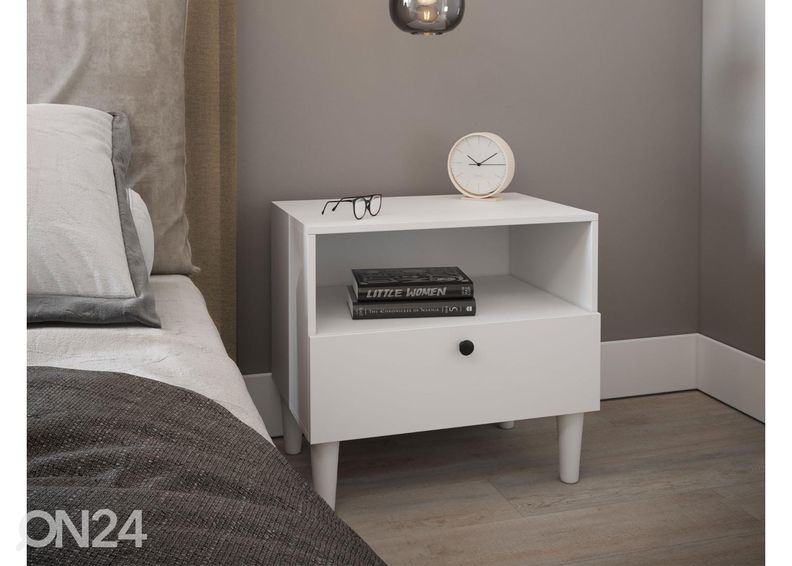 Öökapp Carrara 60 cm suurendatud