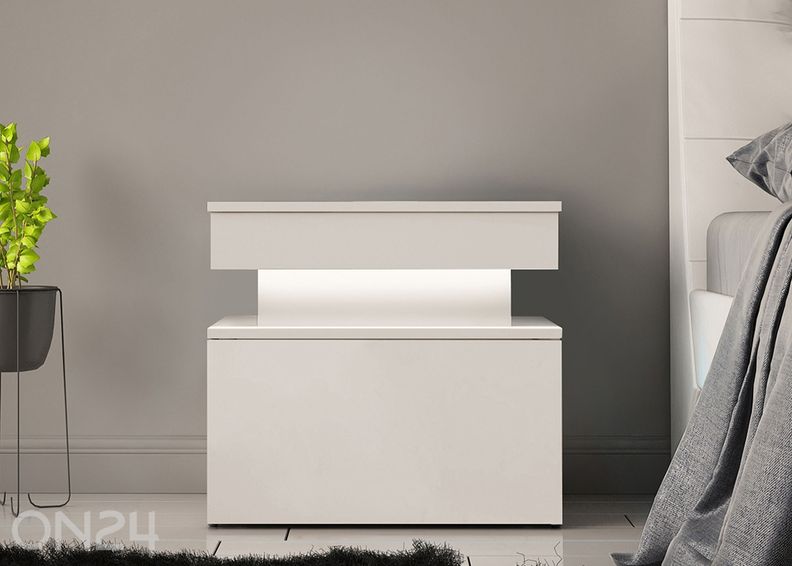 Öökapp Glossa 55 cm + LED suurendatud