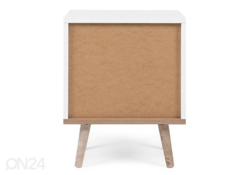 Öökapp Göteborg valge/sonoma tamm suurendatud