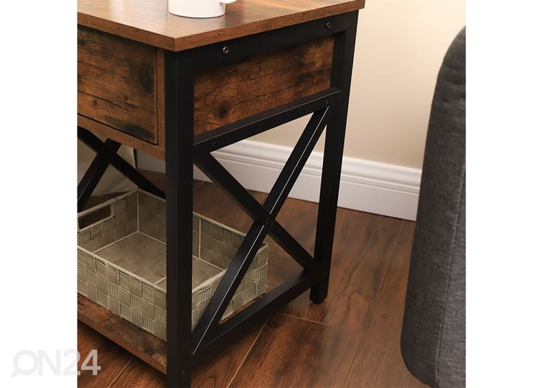 Öökapp Let, pruun/must suurendatud