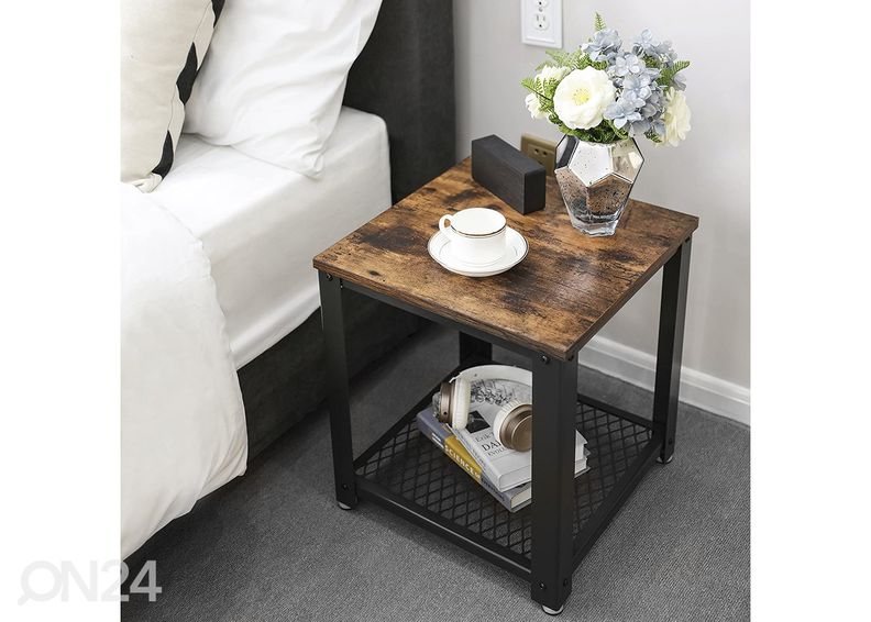 Öökapp/riiul Let, pruun/must suurendatud