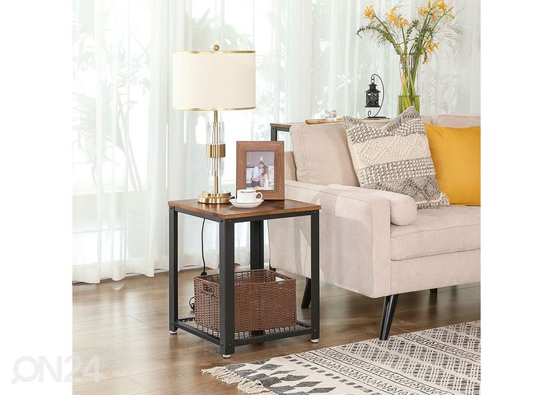 Öökapp/riiul Let, pruun/must suurendatud