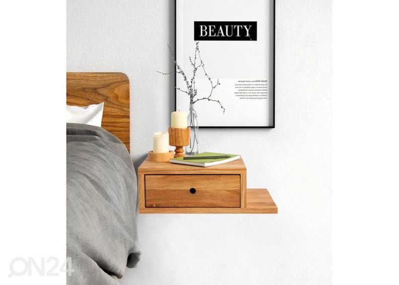 Öökapp seinale Ella, parem suurendatud