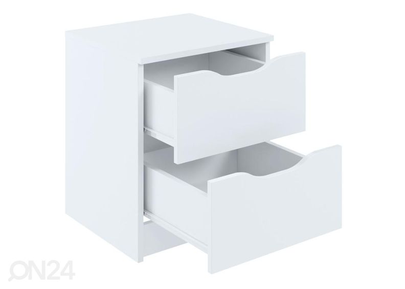 Öökapp, valge suurendatud