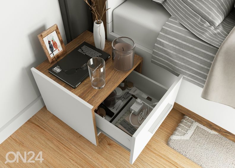 Öökapp, vasakpoolne suurendatud