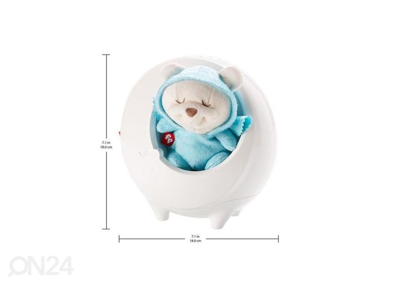 Öölamp muusikaga Fisher Price suurendatud