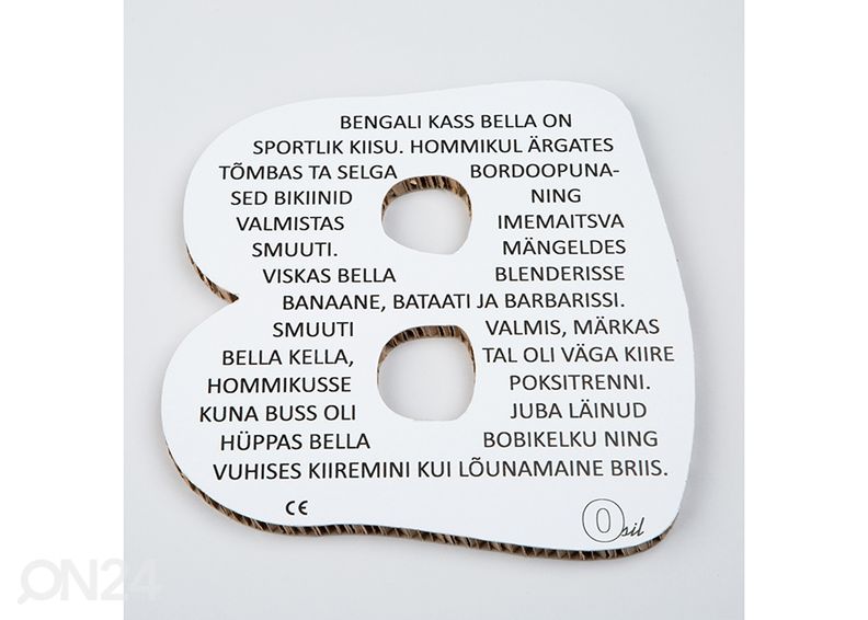 Osil dekoratiivtäht B suurendatud