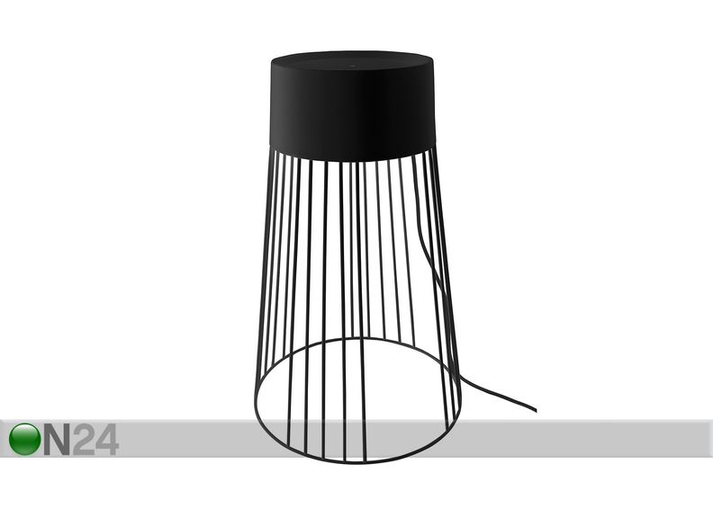 Õuevalgusti Koster, must suurendatud