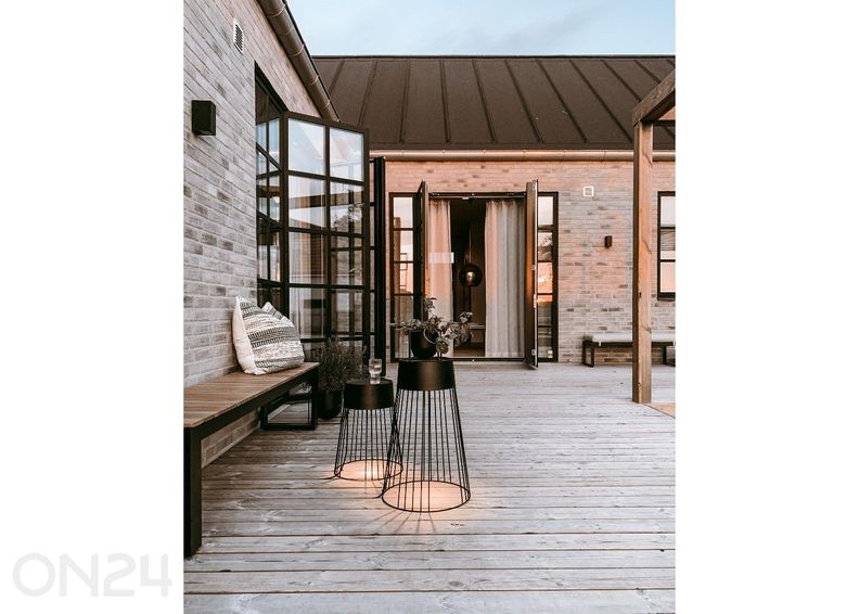 Õuevalgusti Koster, must suurendatud