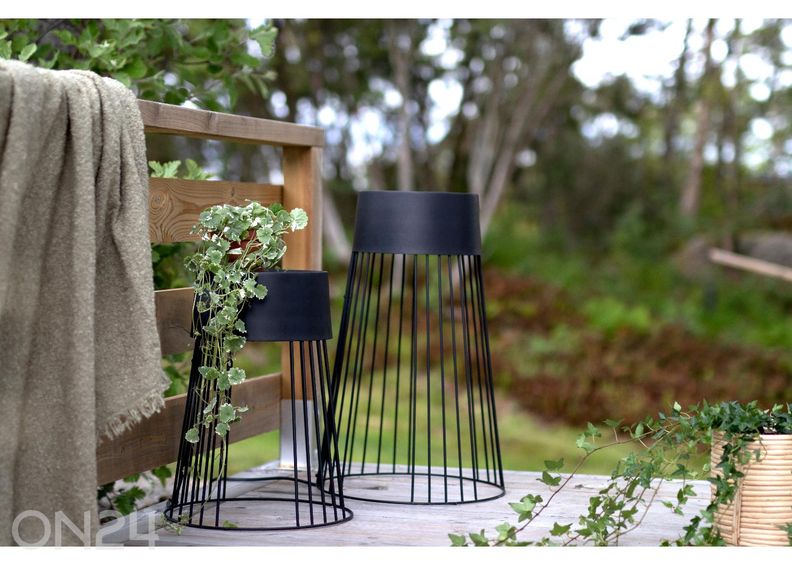 Õuevalgusti Koster, must suurendatud