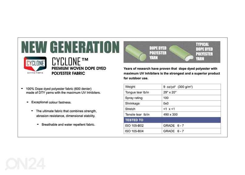 Paadikate avatud paadile 4.3-4.5 m suurendatud