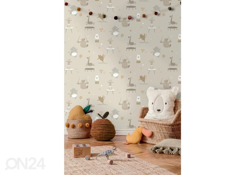 Pabertapeet Animal Gymnastics suurendatud