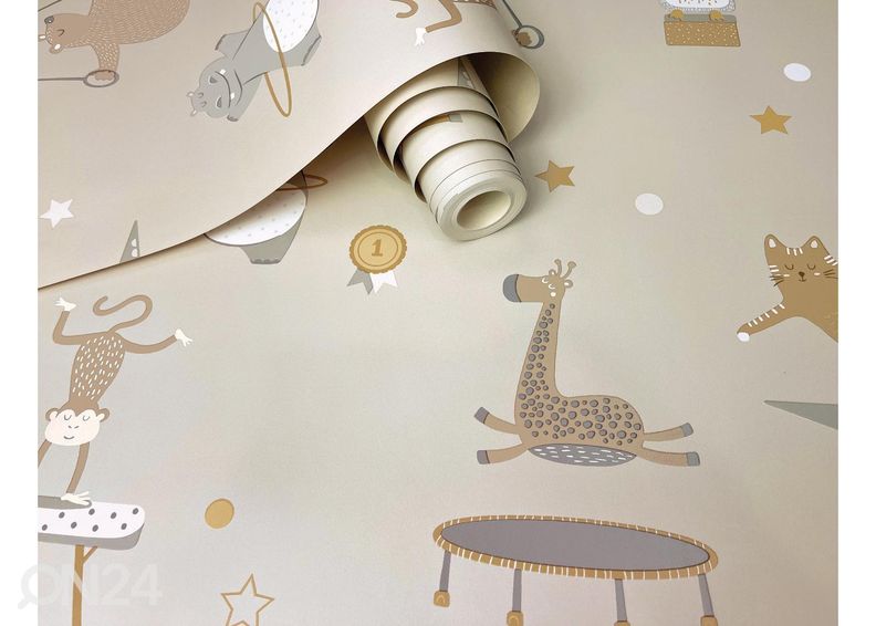 Pabertapeet Animal Gymnastics suurendatud