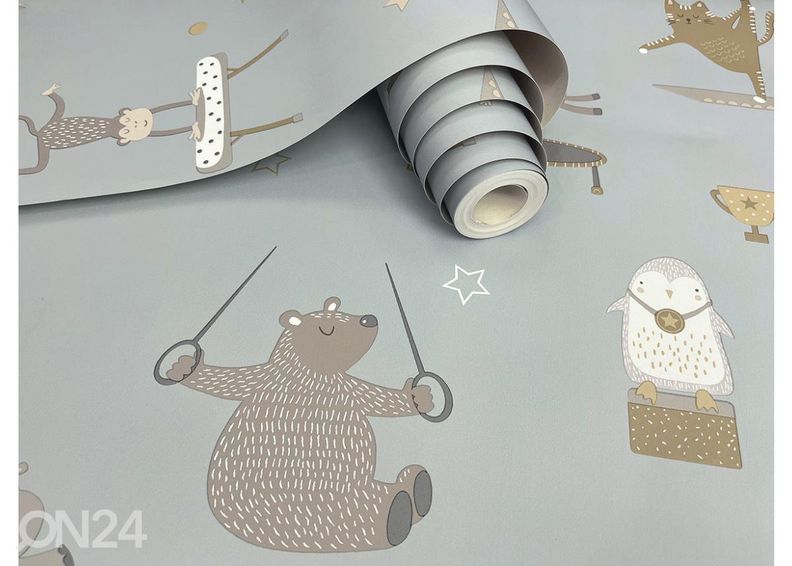 Pabertapeet Animals Gymnastics suurendatud