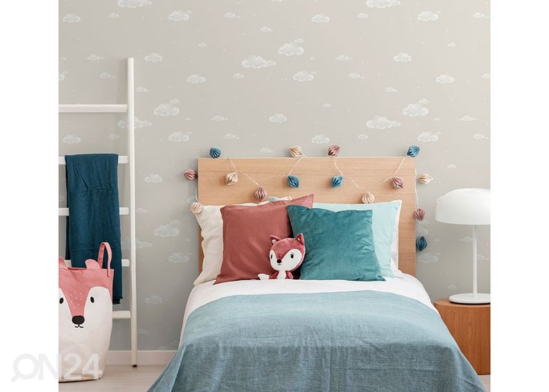 Pabertapeet Clouds suurendatud