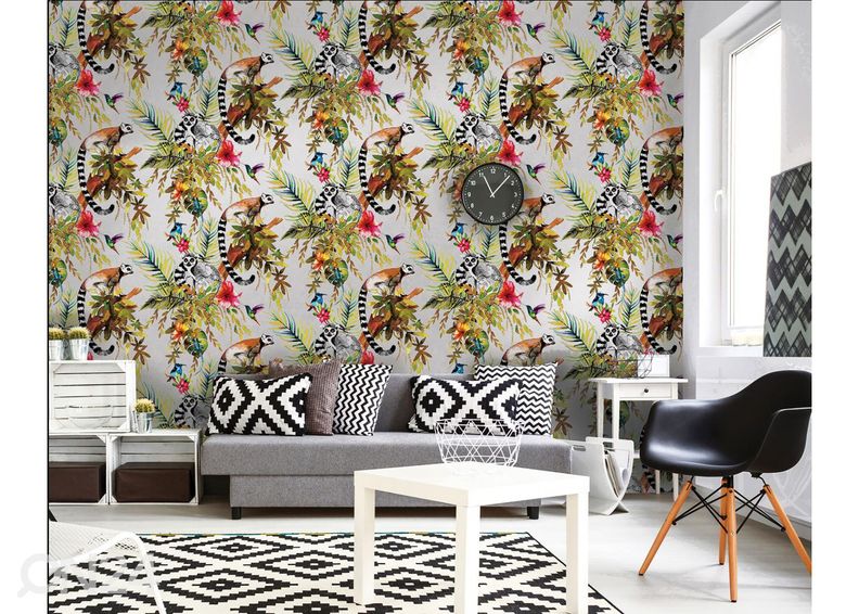 Pabertapeet Lemur suurendatud