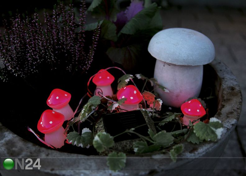 Päikesepaneeliga aiavalgusti 6 LED suurendatud