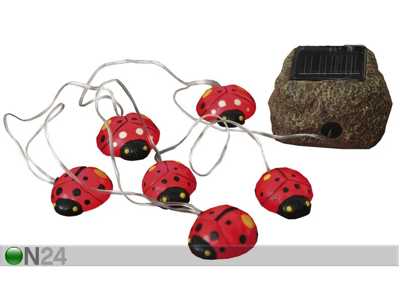 Päikesepaneeliga aiavalgusti 6 LED suurendatud