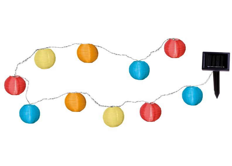 Päikesepaneeliga aiavalgusti Energy Balls 10 LED suurendatud