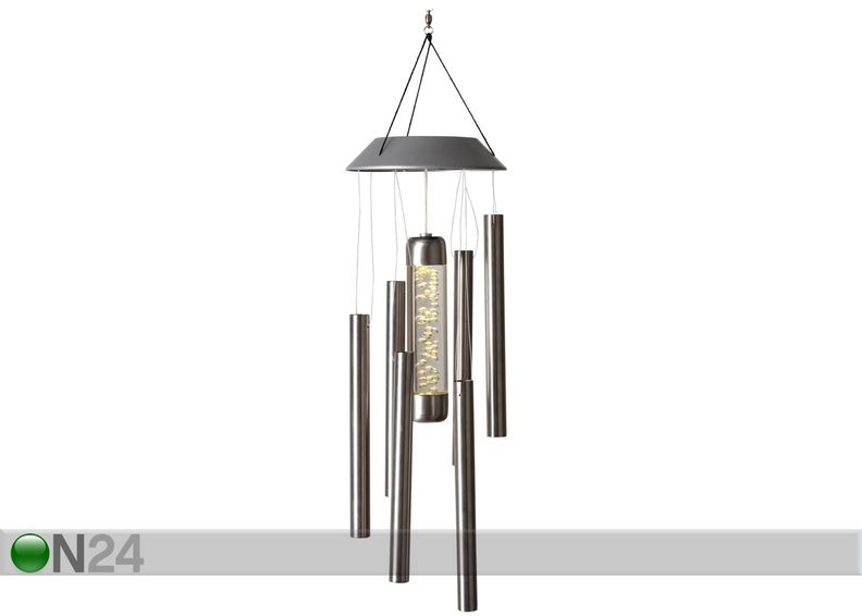 Päikesepaneeliga tuulekell suurendatud