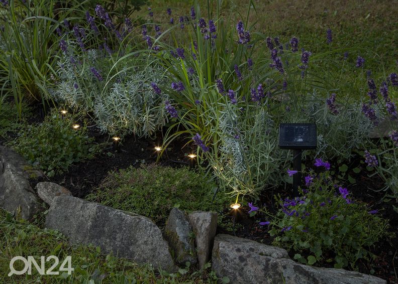 Päikesepaneeliga valguskett Mini Spot suurendatud