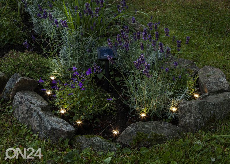 Päikesepaneeliga valguskett Mini Spot suurendatud